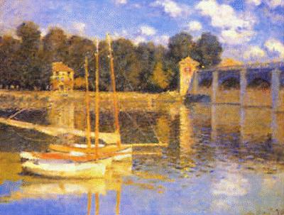 Claude Monet Le Pont d'Argenteuil China oil painting art